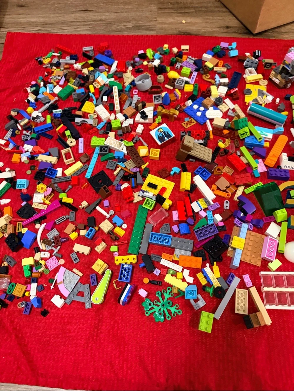 Legos mixed lot w Minfigures guardians , wicked